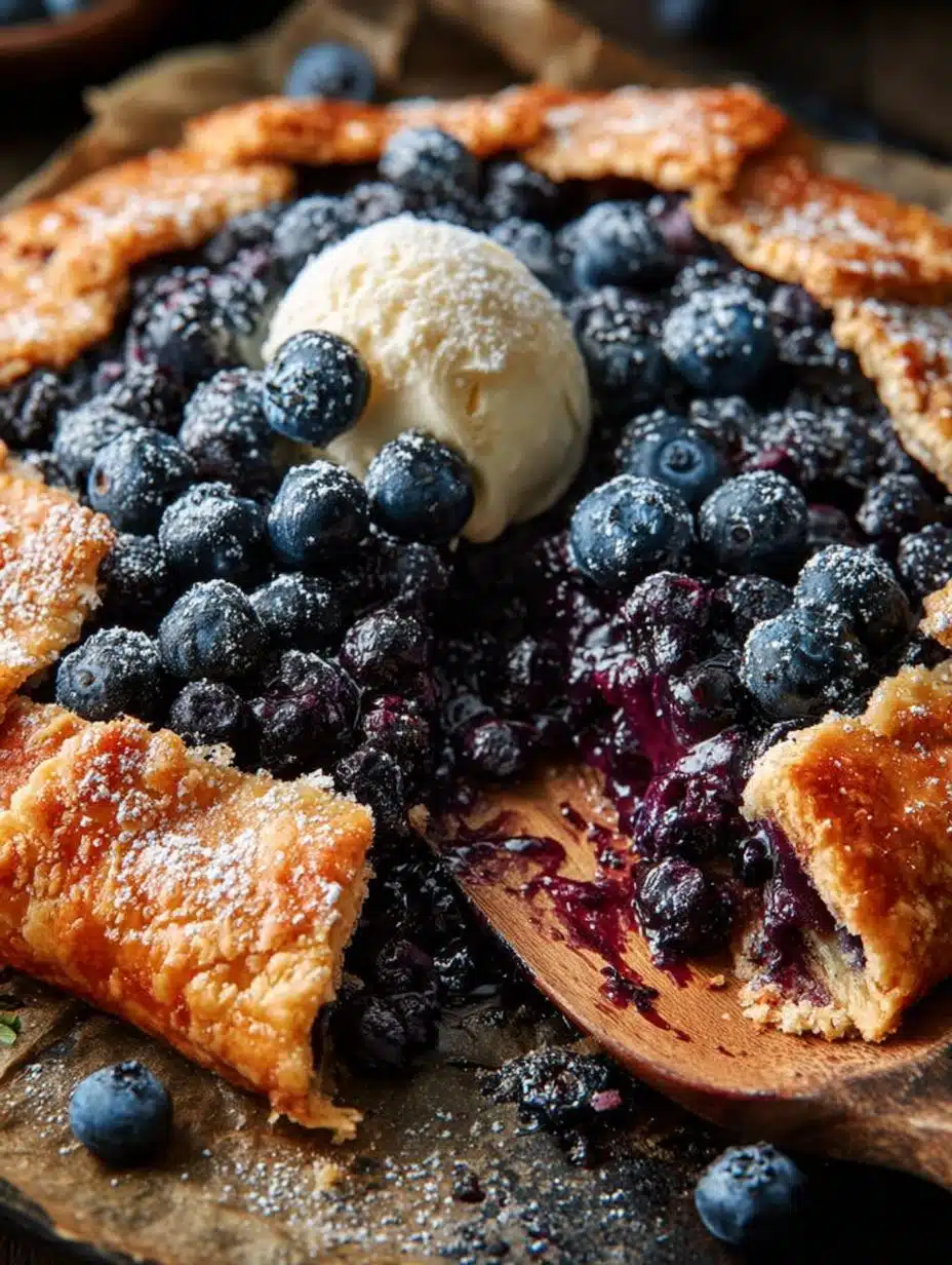 Delicious Blueberry Galette Recipe You Must Try - Blueberry Galette - additional detail