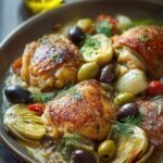 Braised Chicken Thighs with