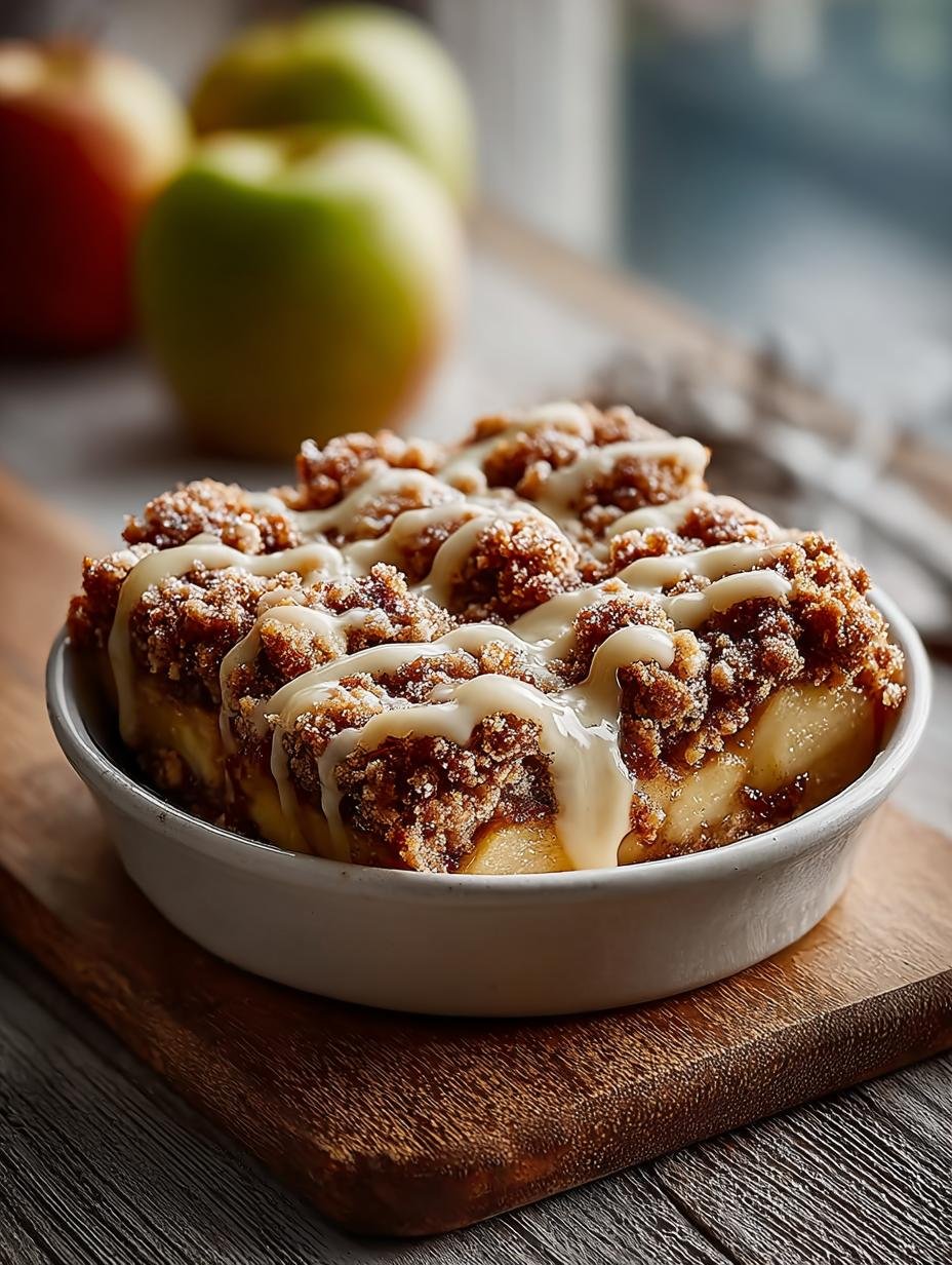 Brown Butter Apple Crumble