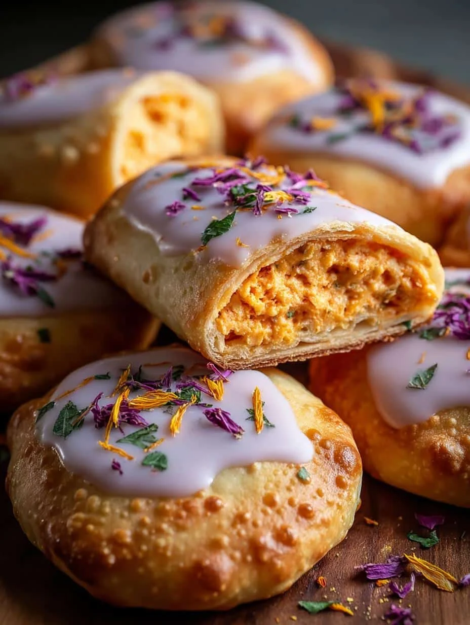 Delicious Buffalo Chicken Dip Egg Rolls Recipe - Buffalo Chicken Dip Egg - main visual representation