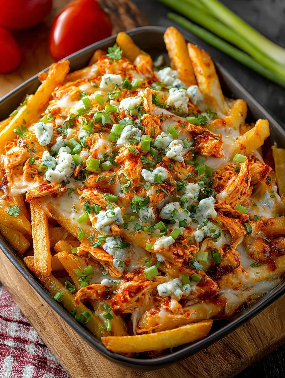 Buffalo Chicken Loaded Fries: 7 Irresistible Reasons to Indulge - Buffalo Chicken Loaded Fries - main visual representation