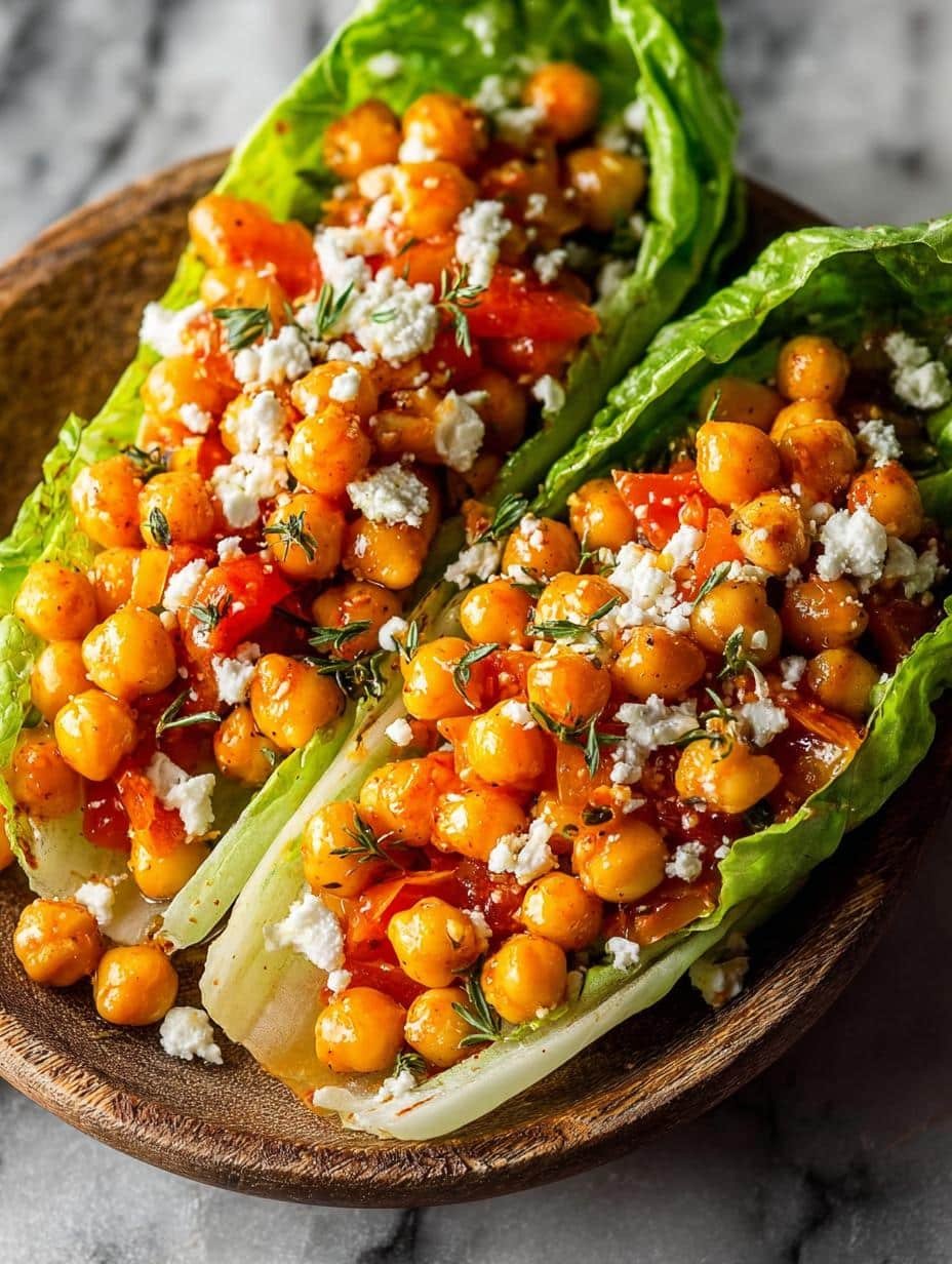 Buffalo Chickpea Salad