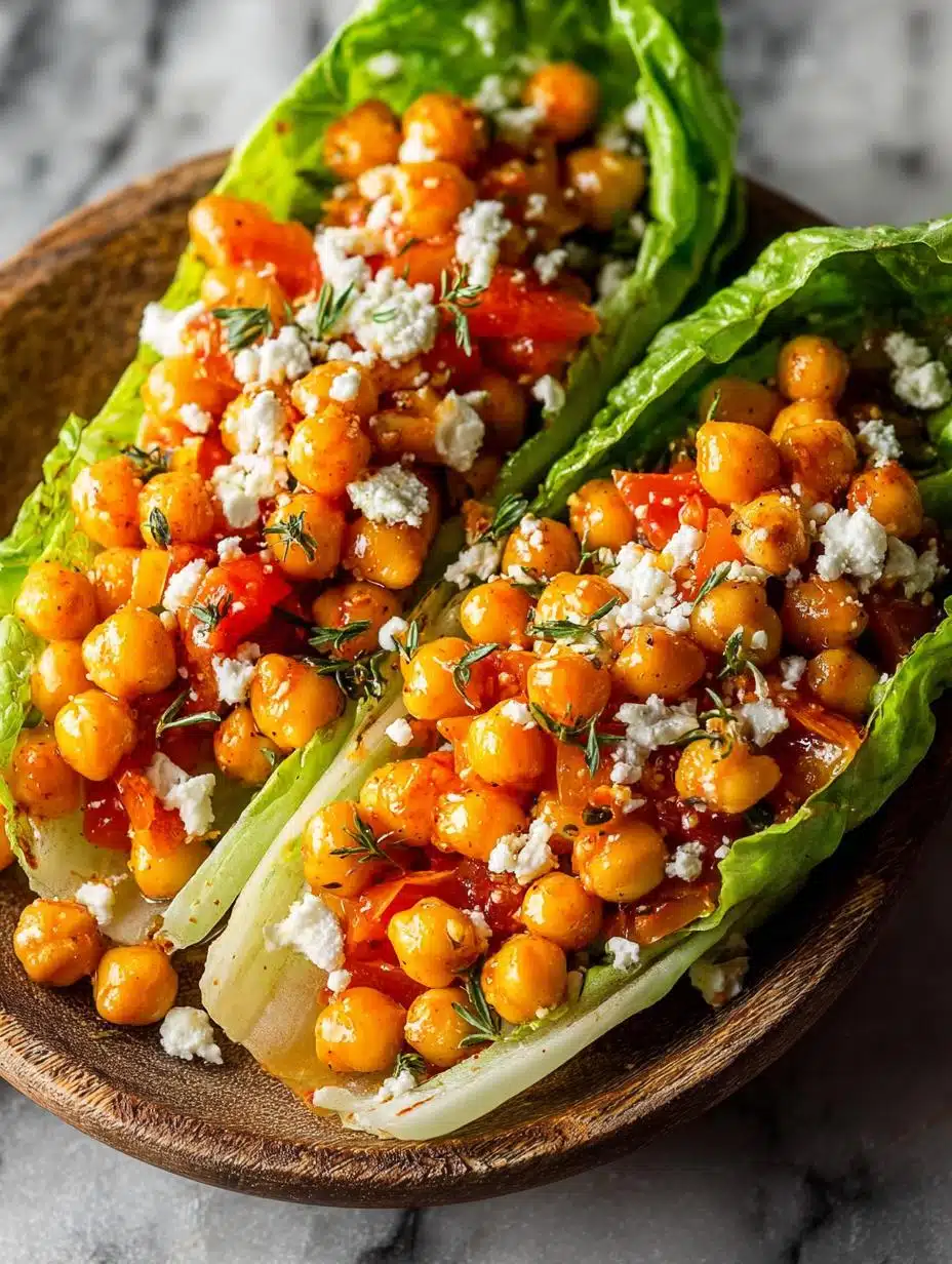 Buffalo Chickpea Salad