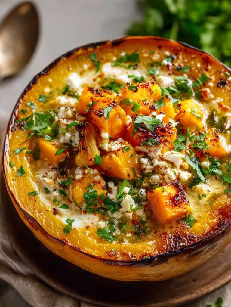 Butternut Squash Green Chili