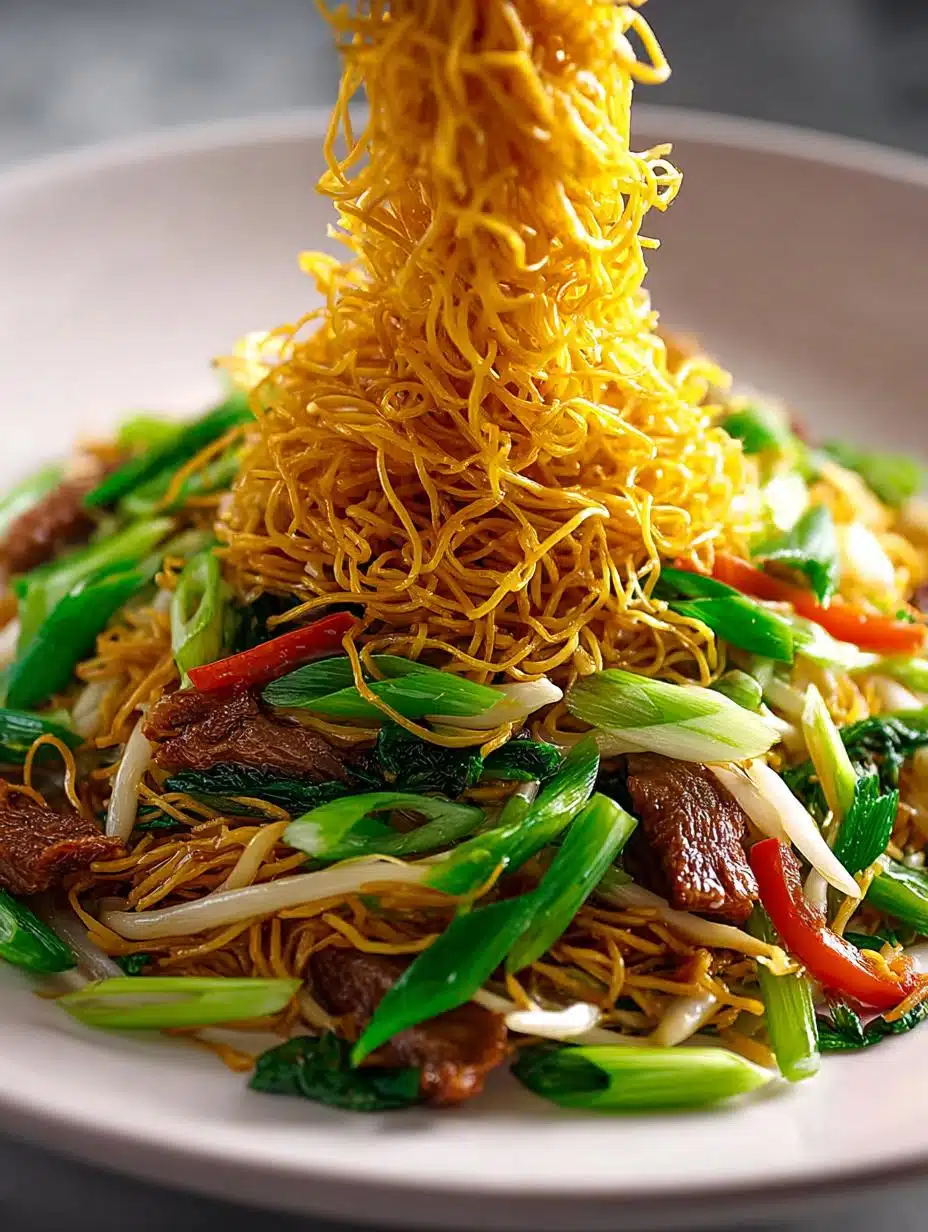 Cantonese Chow Mein with