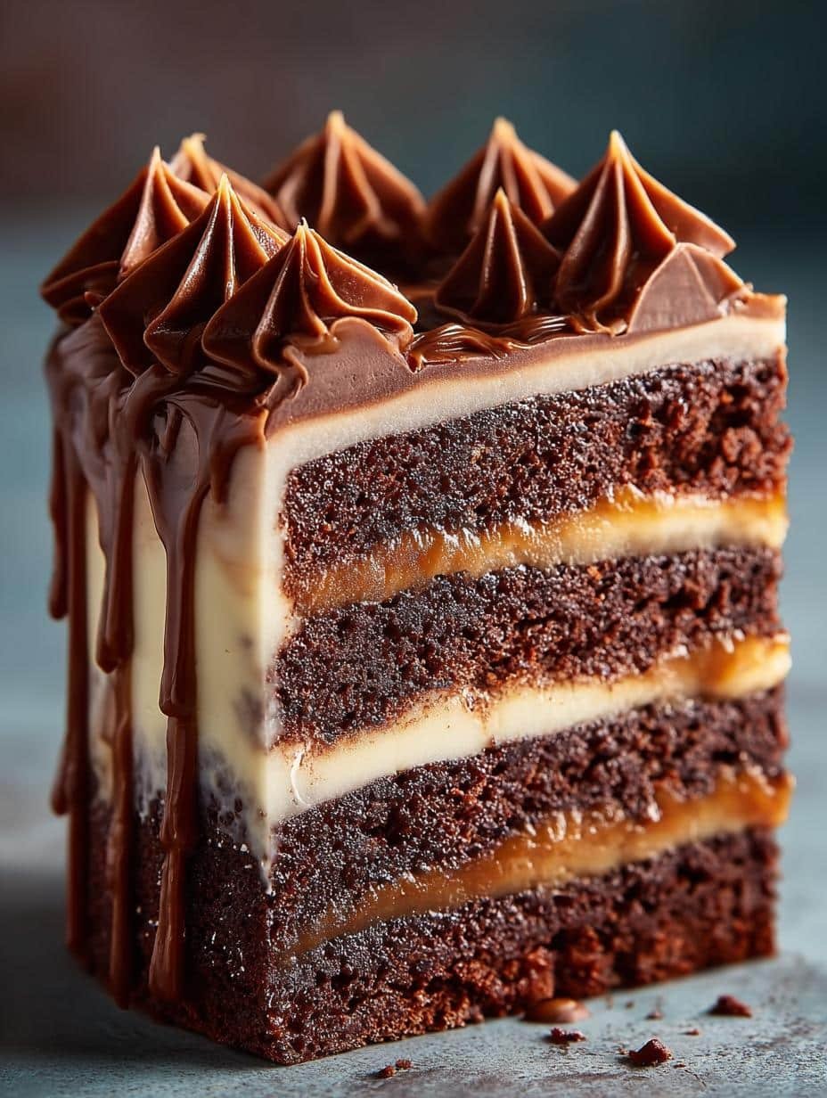 Caramel Swirl Brownies