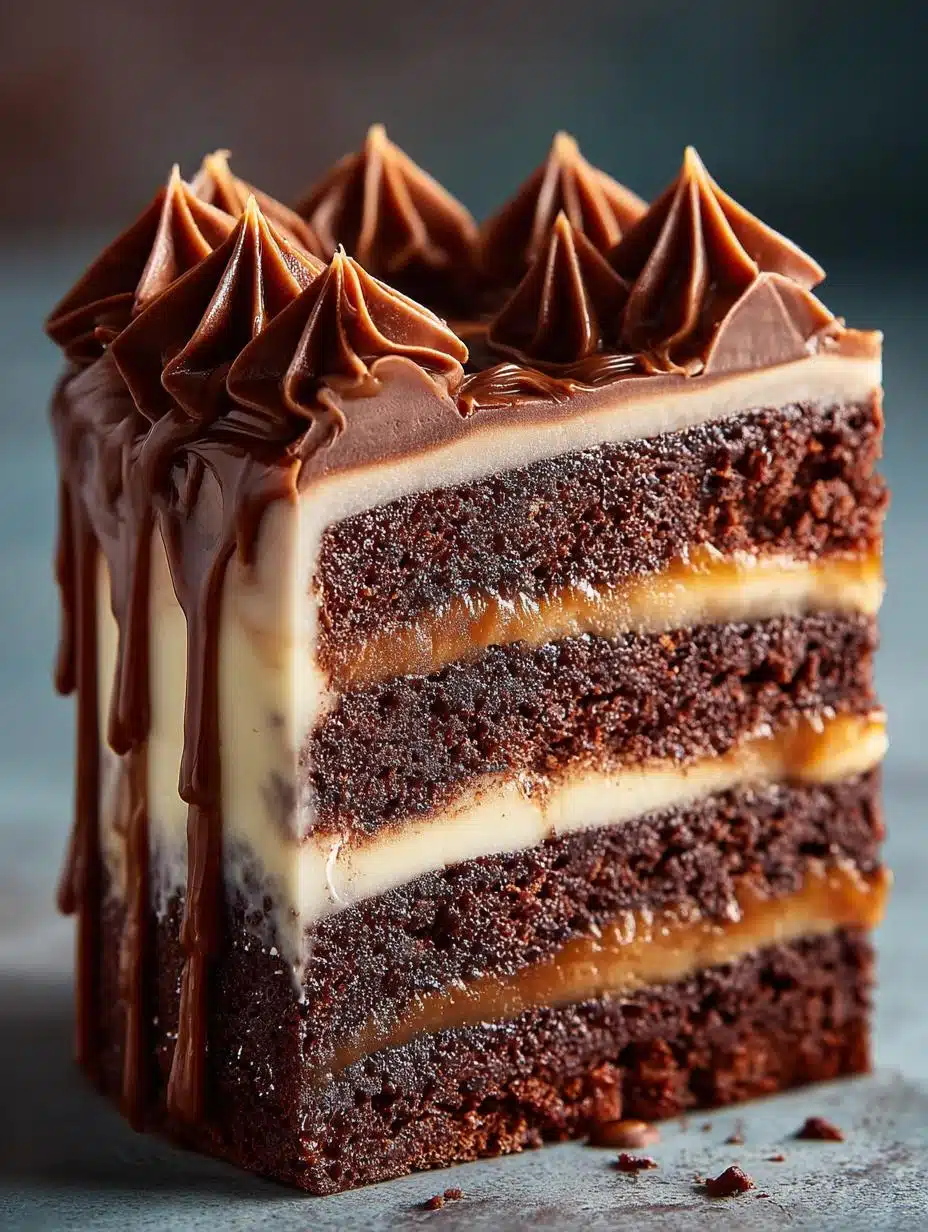 Caramel Swirl Brownies