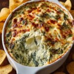 Cheesy Spinach Artichoke Dip