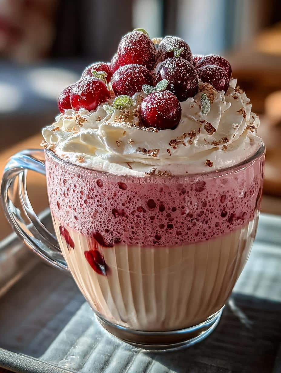 Indulge in 5 Ways to Enjoy Cherry Vanilla Latte - Cherry Vanilla Latte - main visual representation