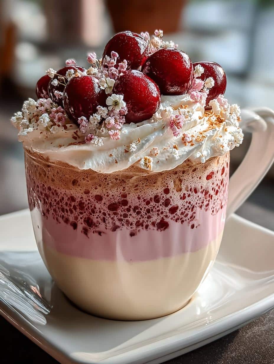 Cherry Vanilla Latte