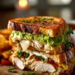 Chicken Avocado Melt Sandwich