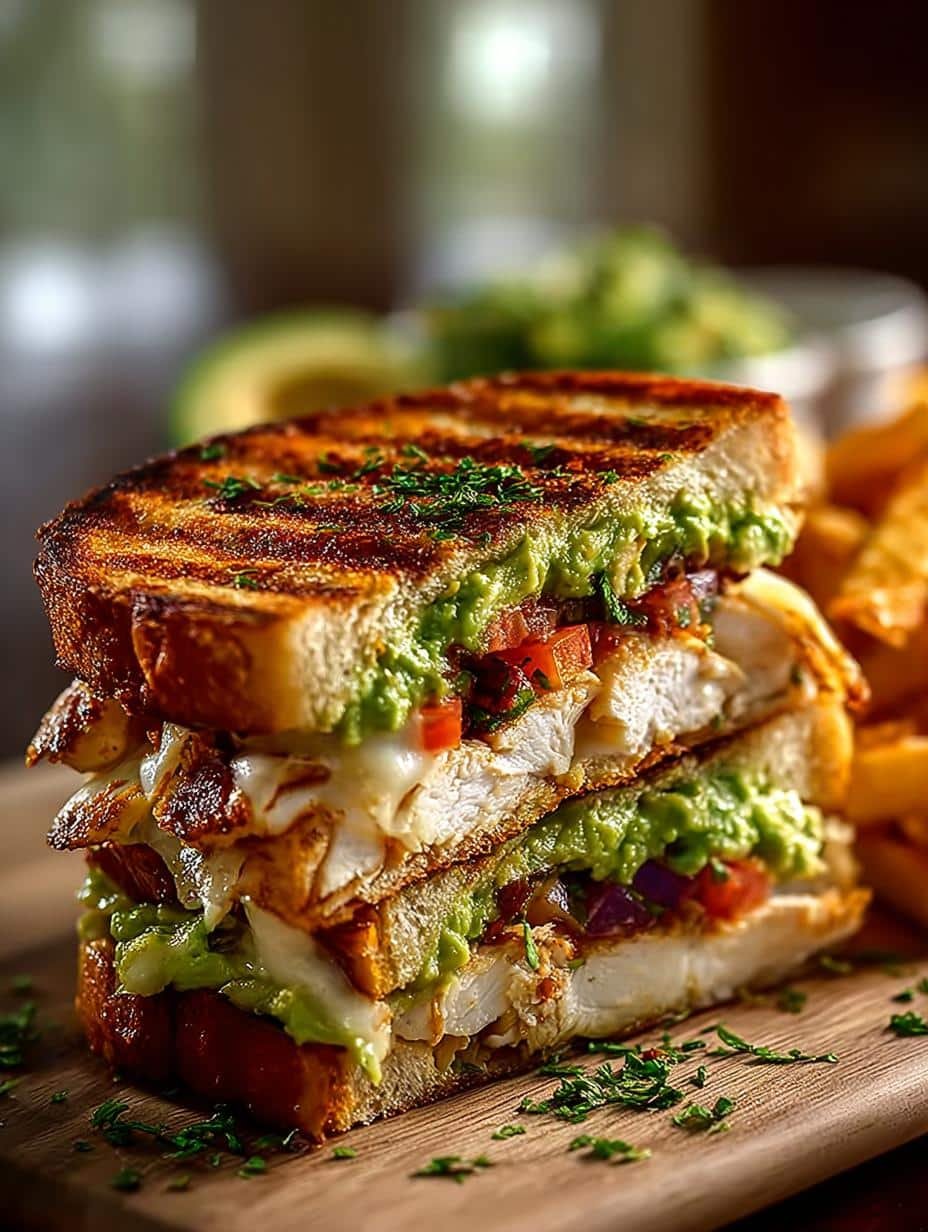 Delicious Chicken Avocado Melt Sandwich Recipe to Savor - Chicken Avocado Melt Sandwich - additional detail