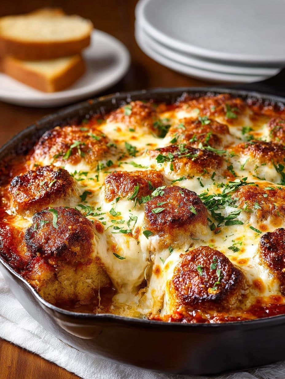 Chicken Meatball Casserole: 7 Comforting Layers of Flavor - Chicken Meatball Casserole - main visual representation