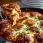 Chicken Meatball Casserole