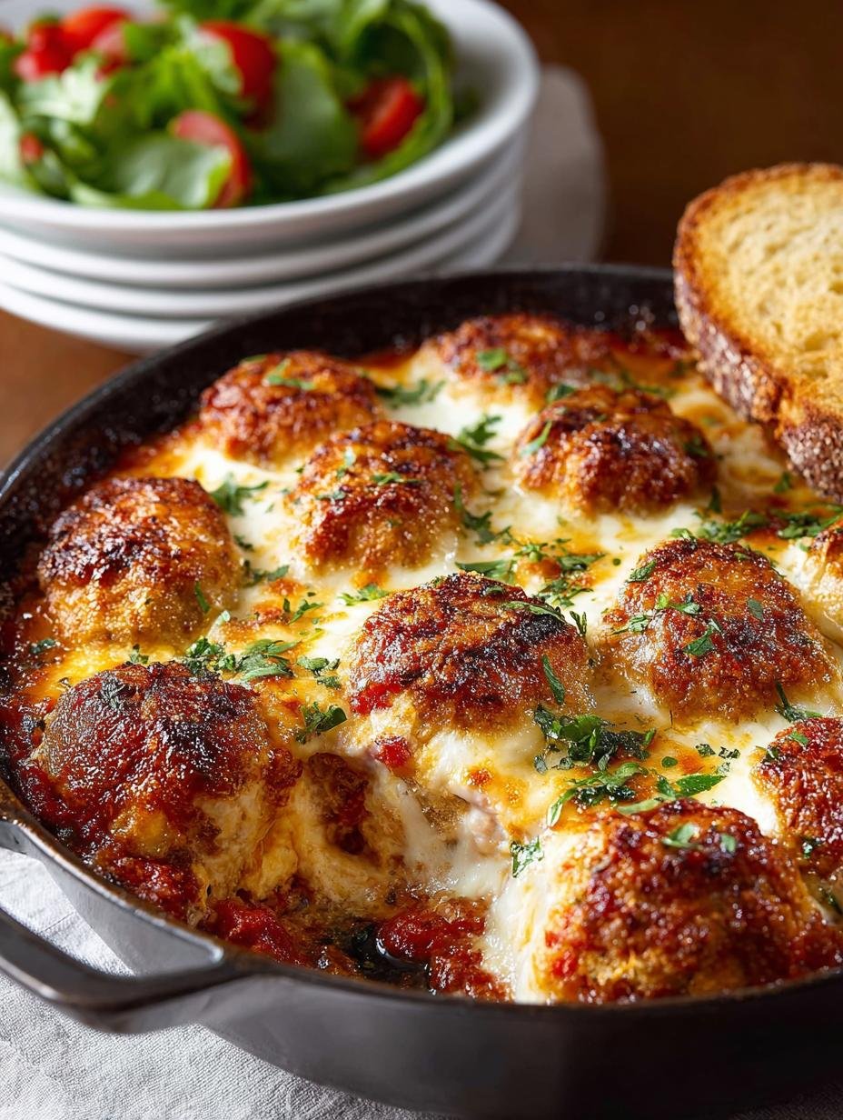 Chicken Meatball Casserole: 7 Comforting Layers of Flavor - Chicken Meatball Casserole - additional detail