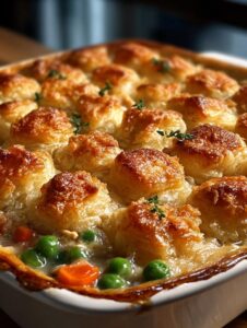 Chicken Pot Pie Tater
