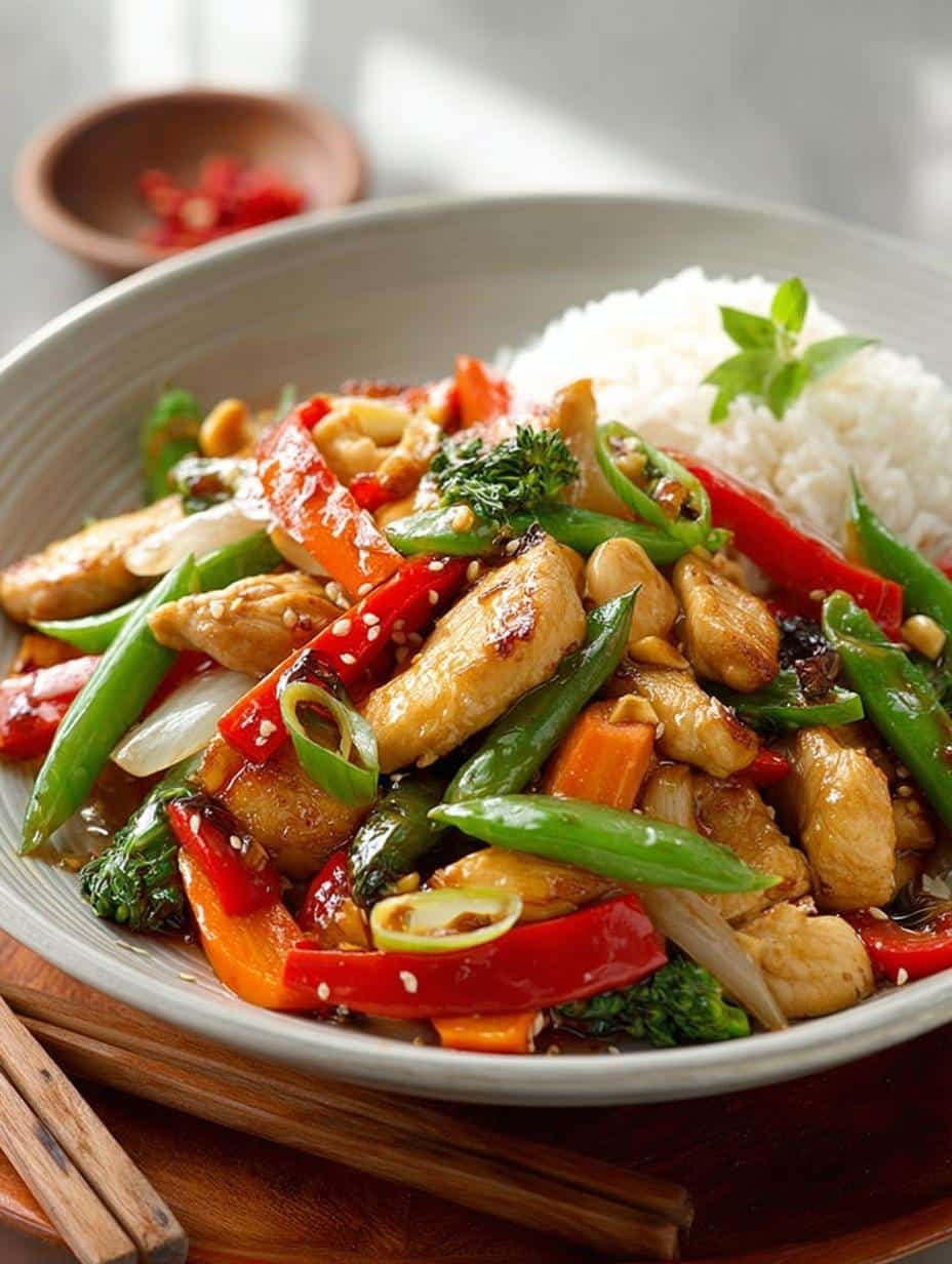 Chicken Stir Fry: 7 Simple Steps to a Flavorful Meal 2 Chicken Stir Fry: 7 Simple Steps to a Flavorful Meal - Chicken Stir Fry - main visual representation