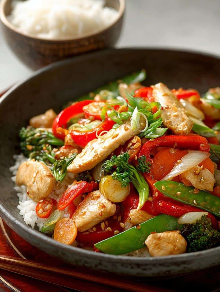Chicken Stir Fry: 7 Simple Steps to a Flavorful Meal 3 Chicken Stir Fry: 7 Simple Steps to a Flavorful Meal - Chicken Stir Fry - additional detail