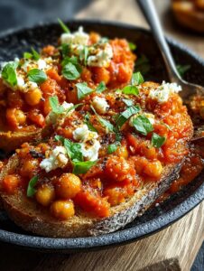 Chickpea Alla Vodka with Crunchy Black Pepper Almonds 8 Chickpea Alla Vodka with