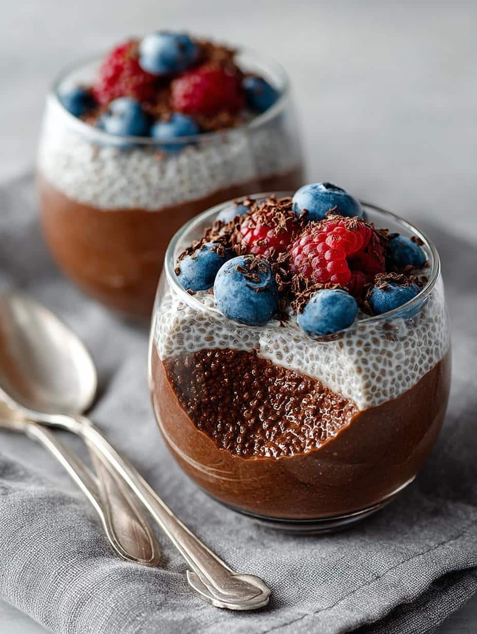 Chocolate Chia Seed Pudding: 4 Creamy Variations to Try 1 Chocolate Chia Seed Pudding