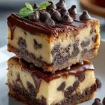 Chocolate Chip Cheesecake Bars