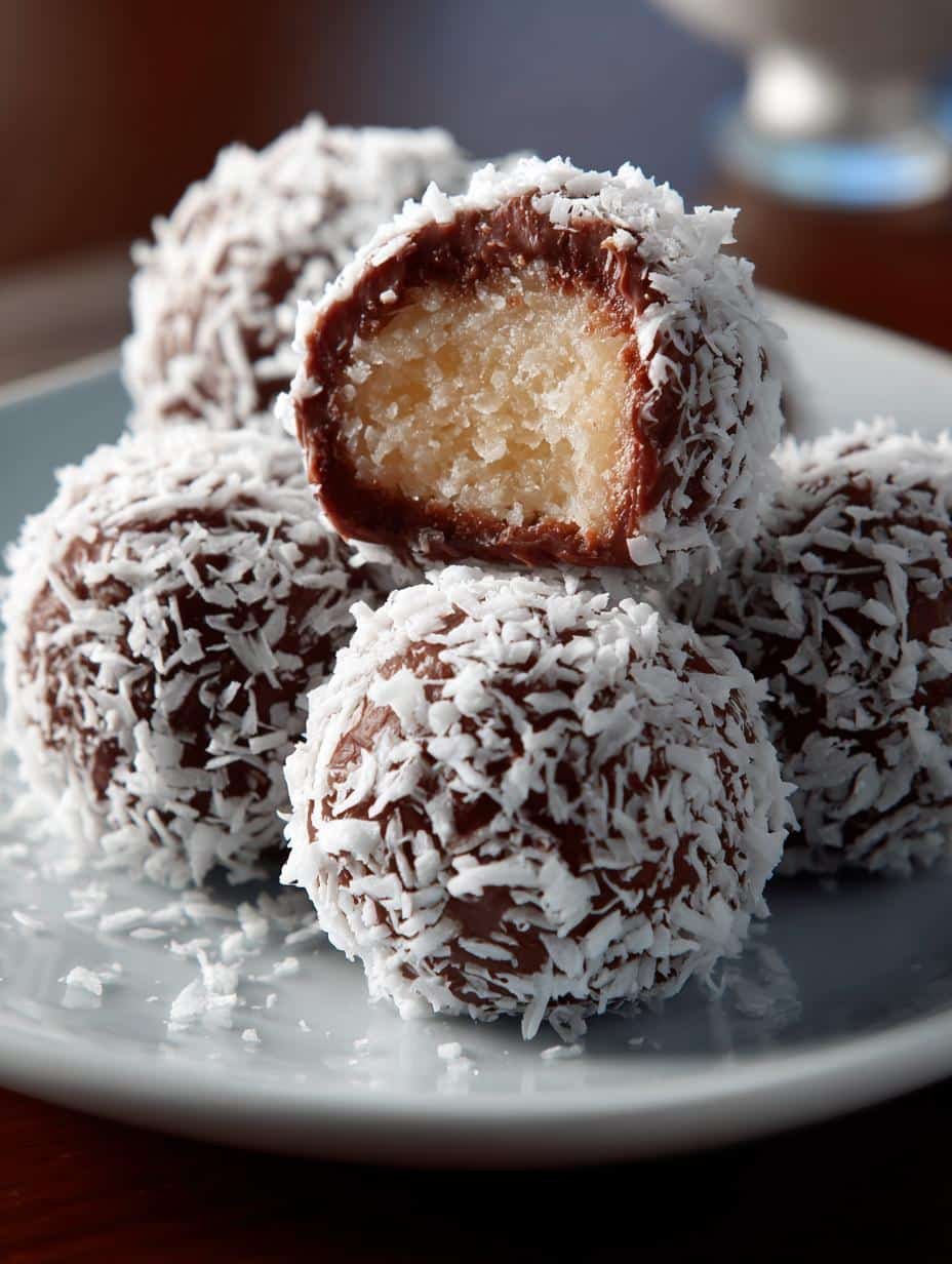 Delicious Chocolate Coconut Balls You Must Try - Chocolate Coconut Balls - main visual representation