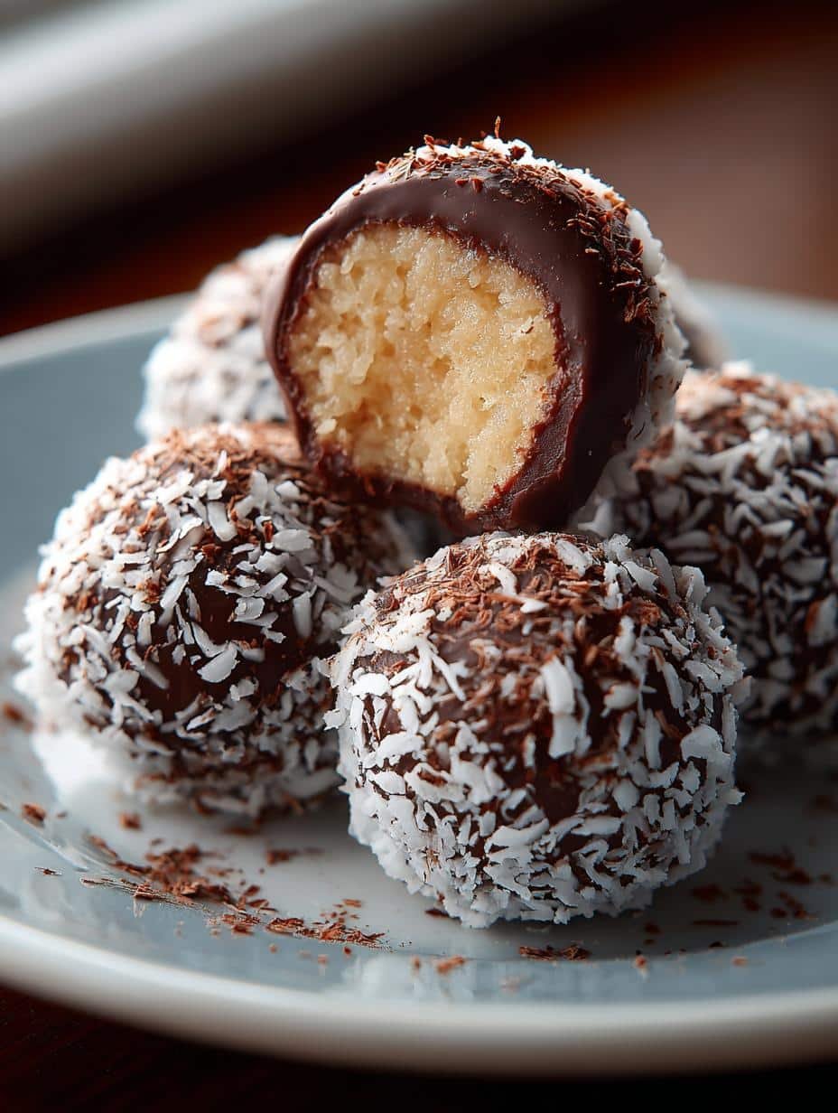 Delicious Chocolate Coconut Balls You Must Try - Chocolate Coconut Balls - additional detail