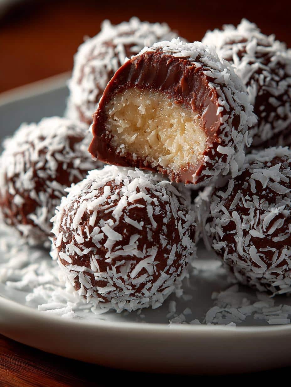 Chocolate Coconut Balls
