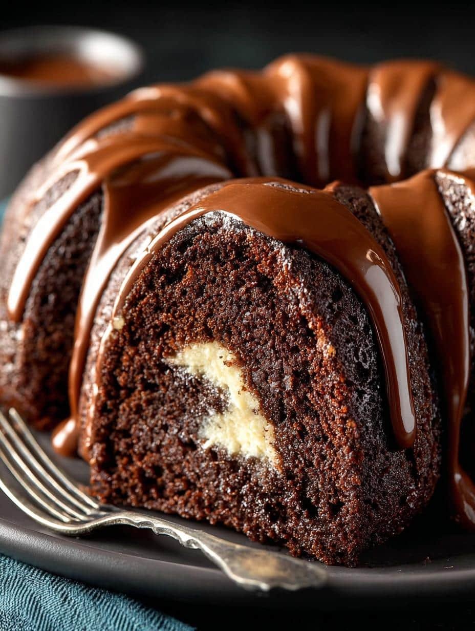 Indulge in 7 Amazing Chocolate Cream Cheese Bundt Recipes - Chocolate Cream Cheese Bundt - main visual representation