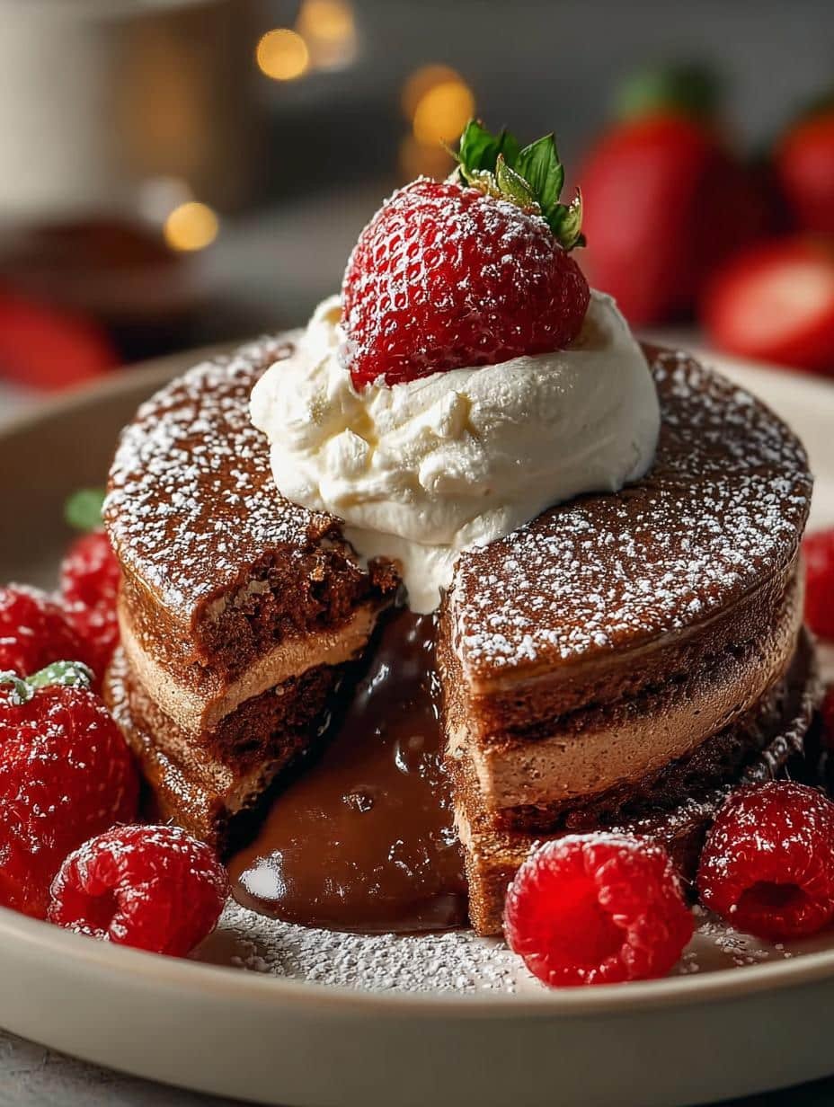 Chocolate Eggnog Souffle Pancakes: 5 Steps to Delight 3 Chocolate Eggnog Souffle Pancakes: 5 Steps to Delight - Chocolate Eggnog Souffle Pancakes - additional detail