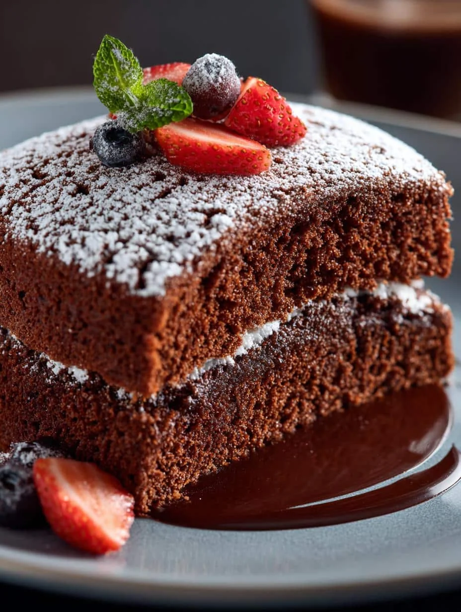 Delicious Chocolate Sponge Cake Recipe for Every Occasion - Chocolate Sponge Cake - main visual representation