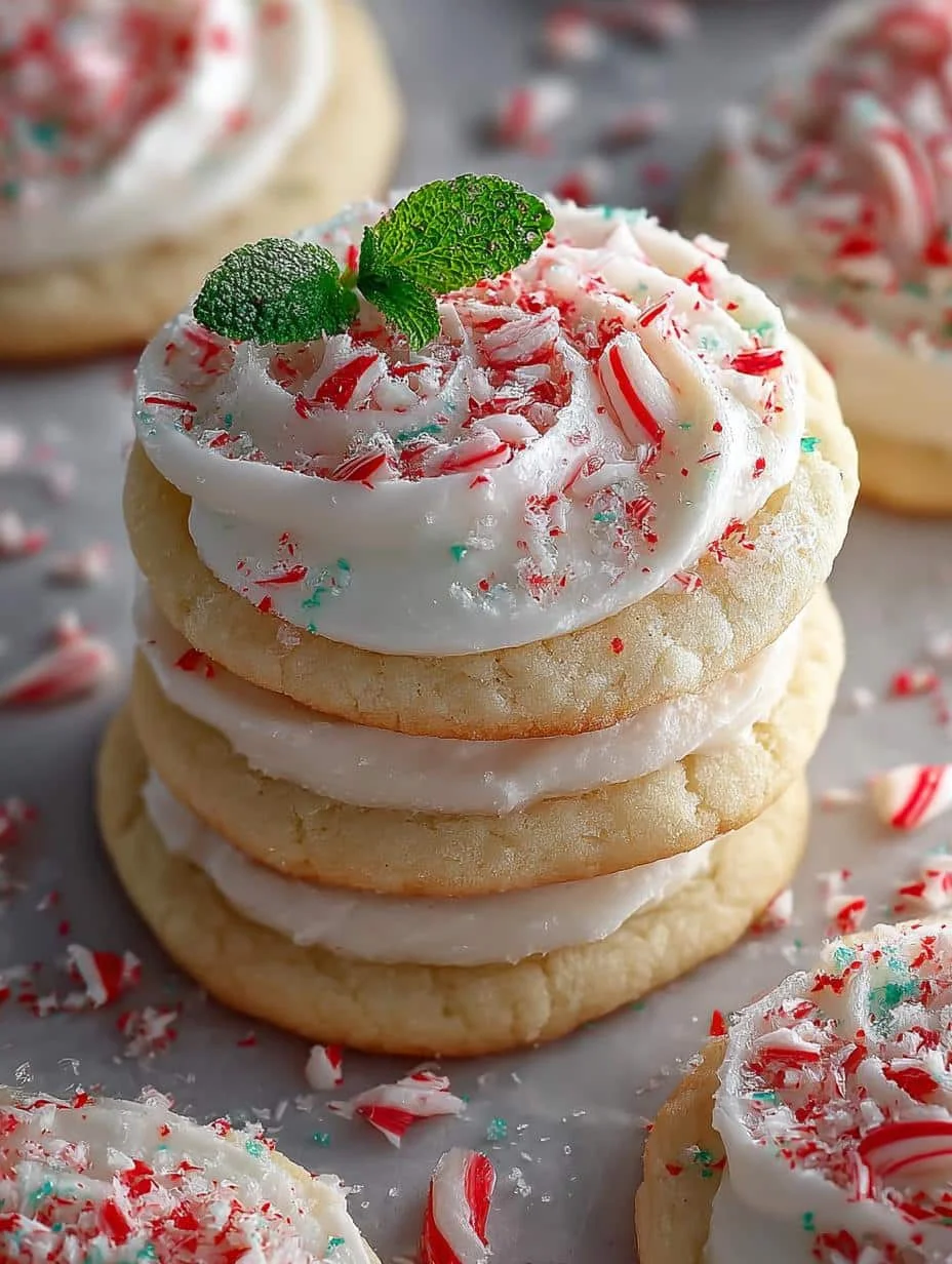 Christmas Peppermint Sugar Cookies: 24 Festive Treats 2 Christmas Peppermint Sugar Cookies: 24 Festive Treats - Christmas Peppermint Sugar Cookies - main visual representation