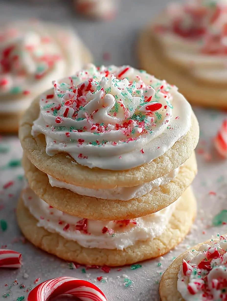 Christmas Peppermint Sugar Cookies: 24 Festive Treats 3 Christmas Peppermint Sugar Cookies: 24 Festive Treats - Christmas Peppermint Sugar Cookies - additional detail