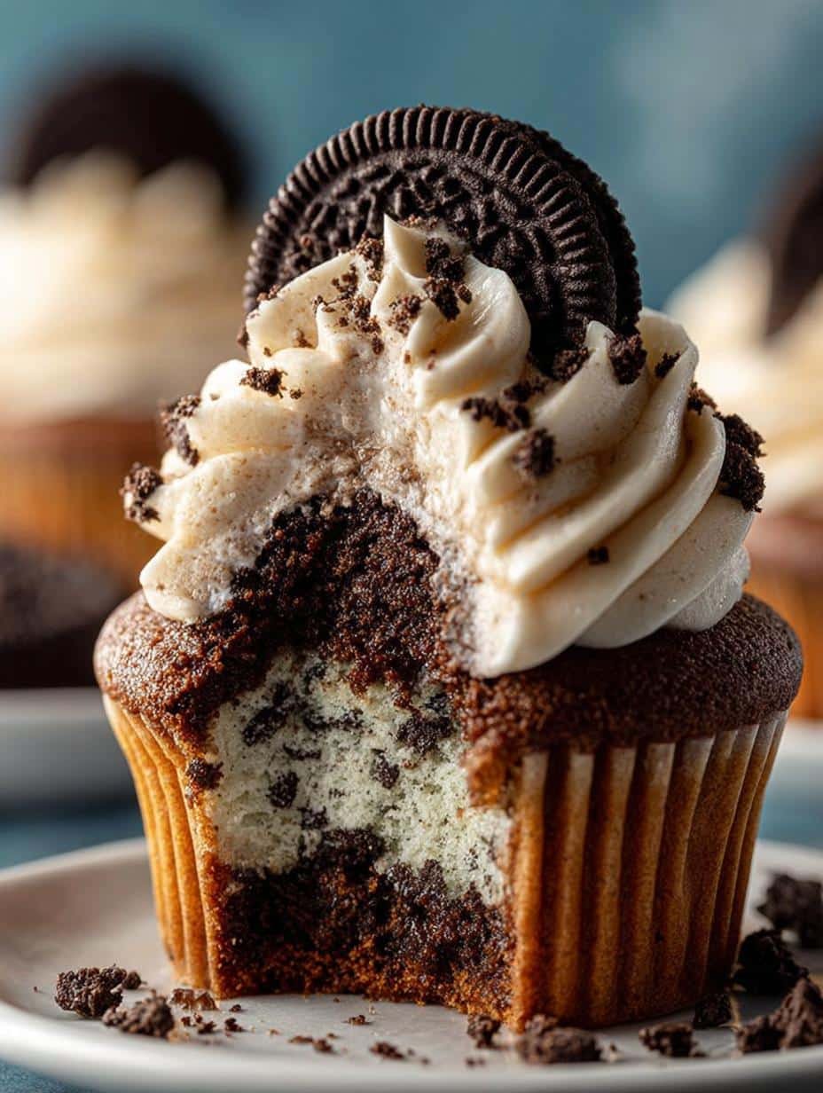 Cookies Cream Cupcakes: 16 Irresistible Treats to Savor 2 Cookies Cream Cupcakes: 16 Irresistible Treats to Savor - Cookies Cream Cupcakes - main visual representation