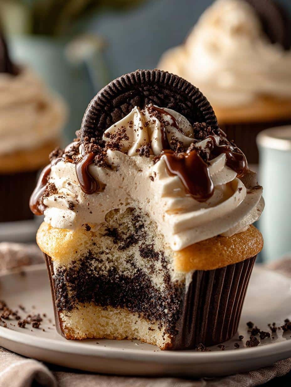 Cookies Cream Cupcakes: 16 Irresistible Treats to Savor 3 Cookies Cream Cupcakes: 16 Irresistible Treats to Savor - Cookies Cream Cupcakes - additional detail