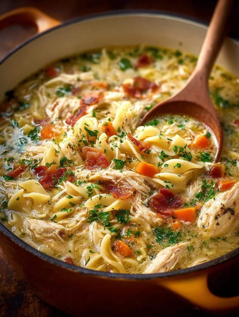 Crack Chicken Noodle Soup: 6 Comforting Bowls of Joy - Crack Chicken Noodle Soup - main visual representation