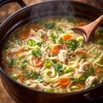Crack Chicken Noodle Soup