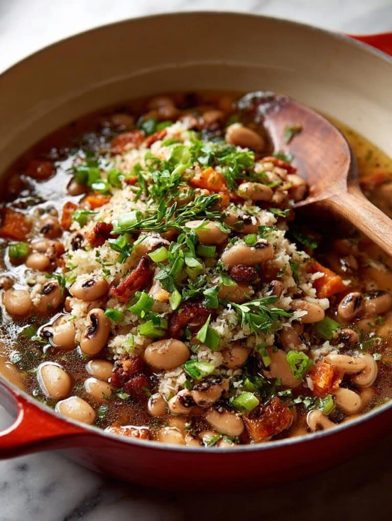 Creamy Black Eyed Peas
