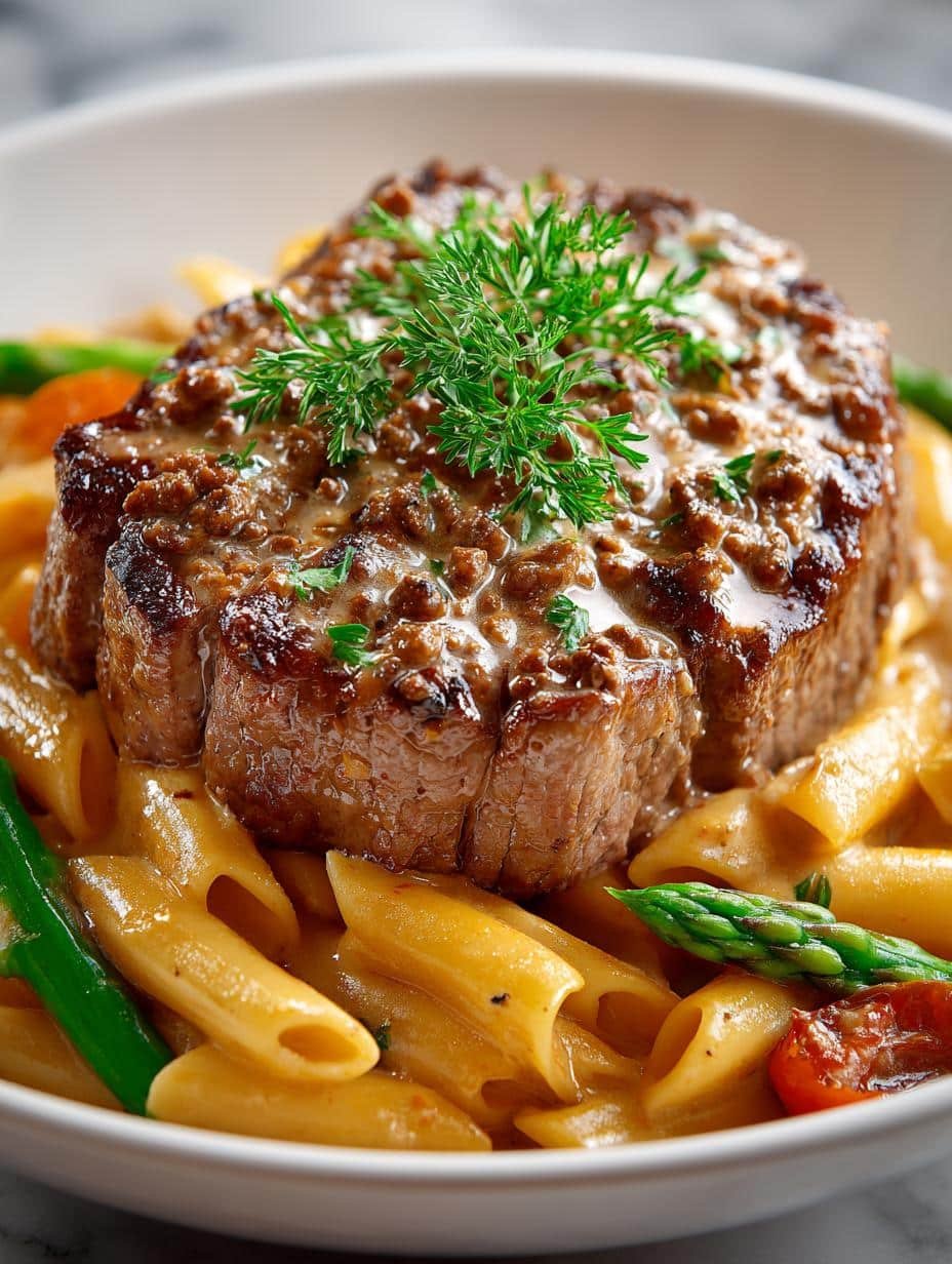 Creamy High Protein Beef: A Delicious Pasta Delight - Creamy High Protein Beef - additional detail