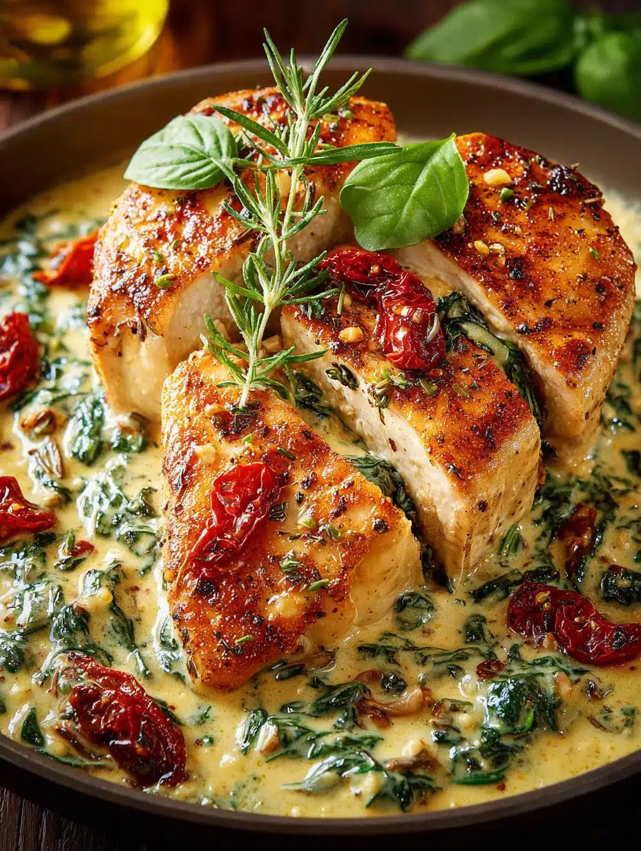 Creamy Tuscan Chicken: 7 Irresistible Secrets Revealed 1 Creamy Tuscan Chicken