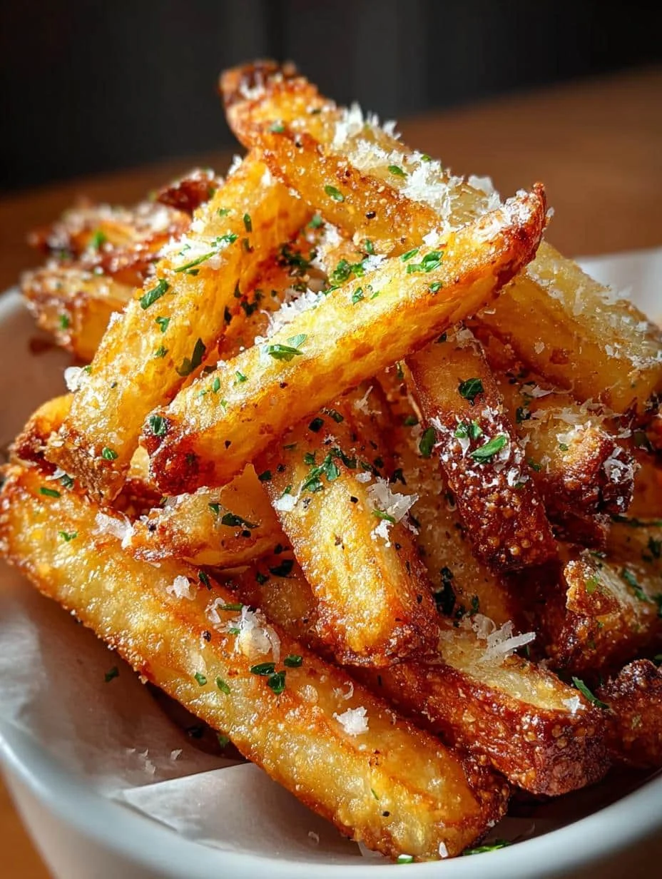 Crispy Garlic Parmesan Fries: 7 Irresistibly Delicious Tips 3 Crispy Garlic Parmesan Fries: 7 Irresistibly Delicious Tips - Crispy Garlic Parmesan Fries - additional detail