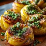 Crispy Smashed Potatoes with Garlic Pesto Delight 4 Crispy Smashed Potatoes
