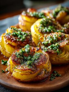 Crispy Smashed Potatoes