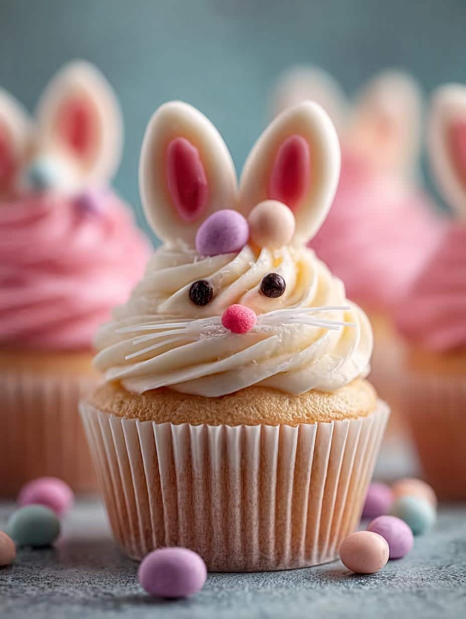 Delicious Easter Bunny Cupcakes for Spring Celebrations - Easter Bunny Cupcakes - main visual representation