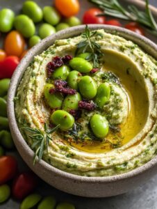 Edamame Hummus