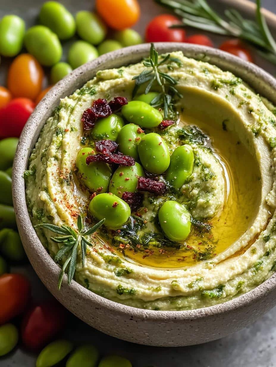 Edamame Hummus