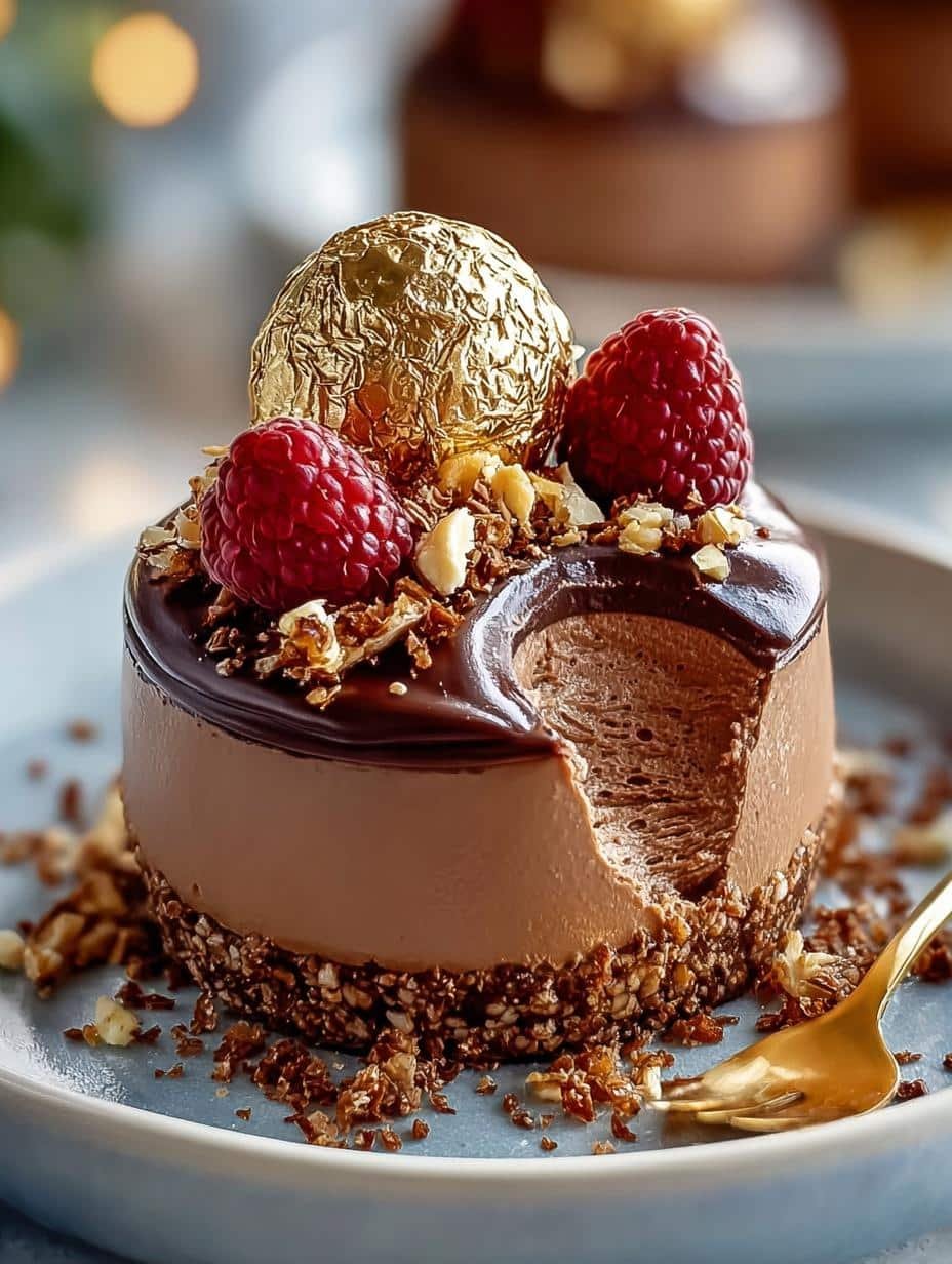 Ferrero Rocher Chocolate Mousse