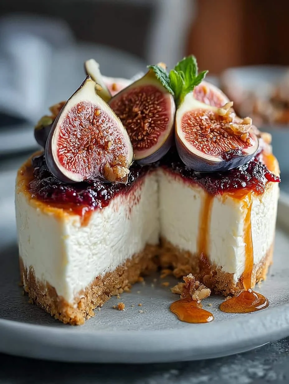 Fig Orange Goats Cheese Cake: 10 Reasons to Indulge - Fig Orange Goats Cheese - main visual representation