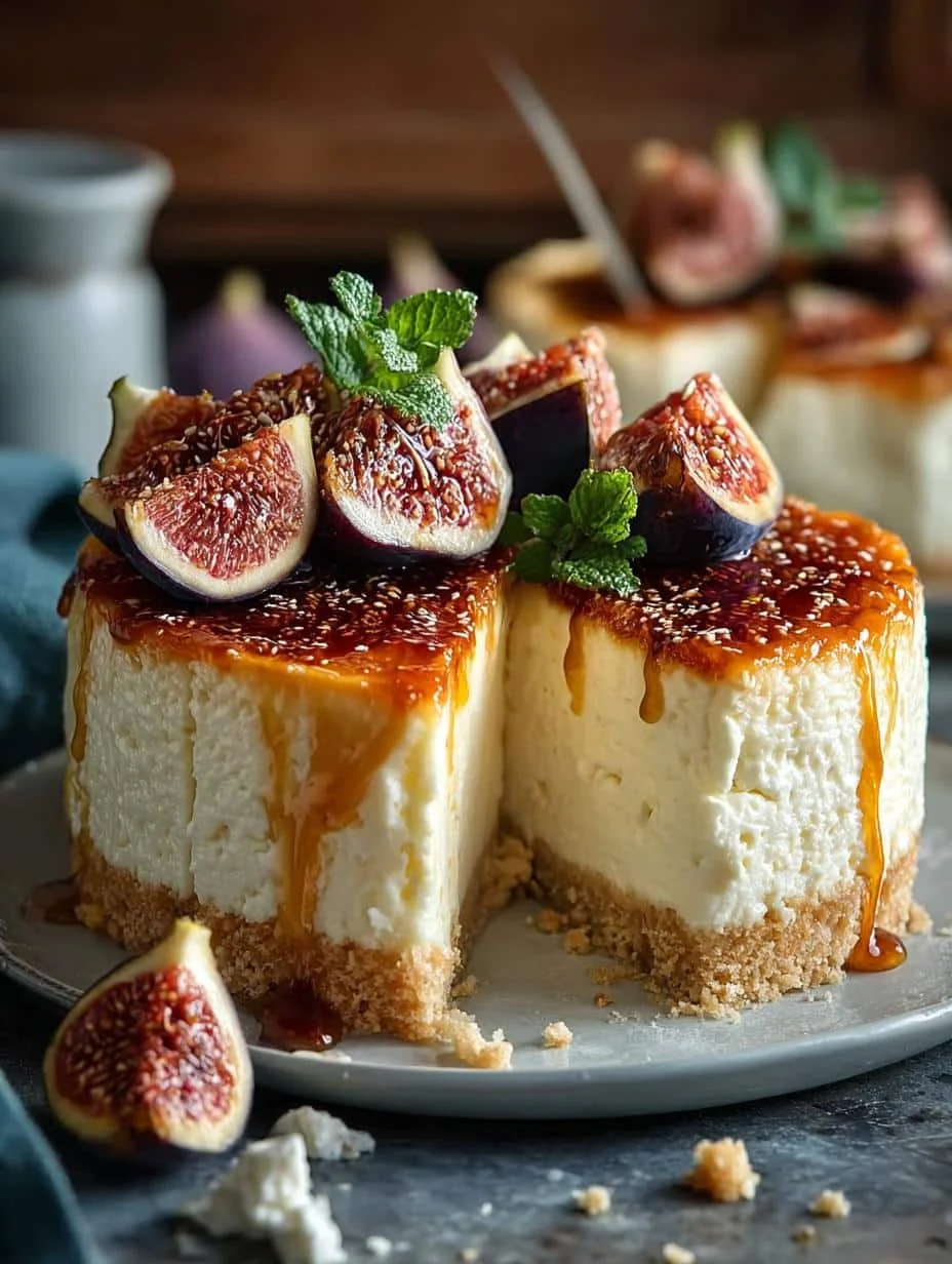 Fig Orange Goats Cheese Cake: 10 Reasons to Indulge - Fig Orange Goats Cheese - additional detail