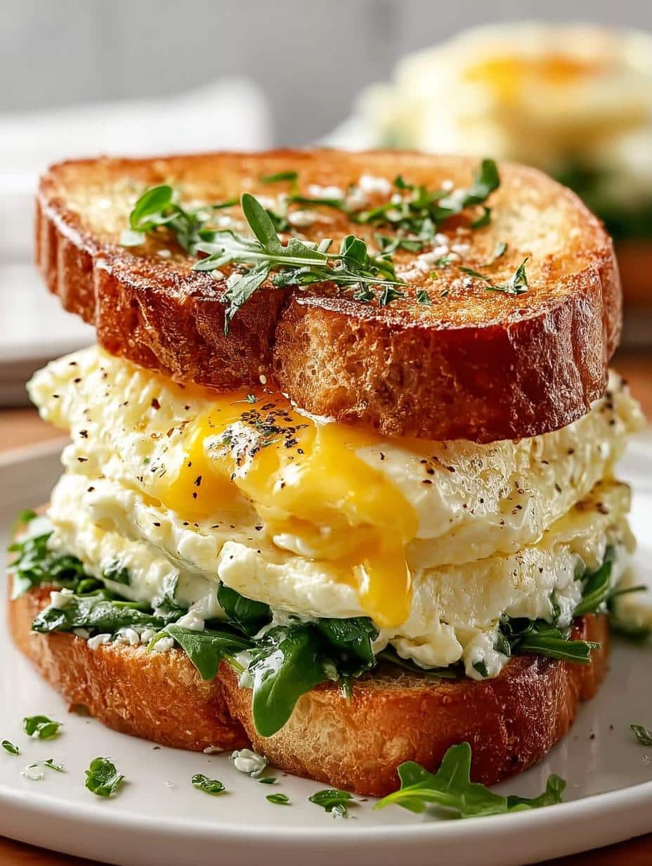 Fluffy Egg Sandwiches: 10 Reasons to Love This Breakfast - Fluffy Egg Sandwiches - additional detail